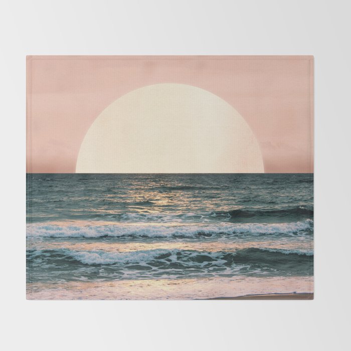 Summer Sunset Throw Blanket Gallery Image 2