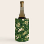 Birds & Flowers Green Wine Chiller Gallery Image 2