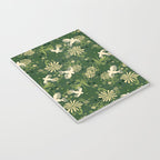 Birds & Flowers Green Notebook Gallery Image 3
