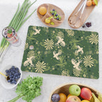 Birds & Flowers Green Cutting Board Gallery Image 2