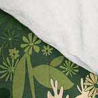 Birds & Flowers Green Comforter Gallery Image 4