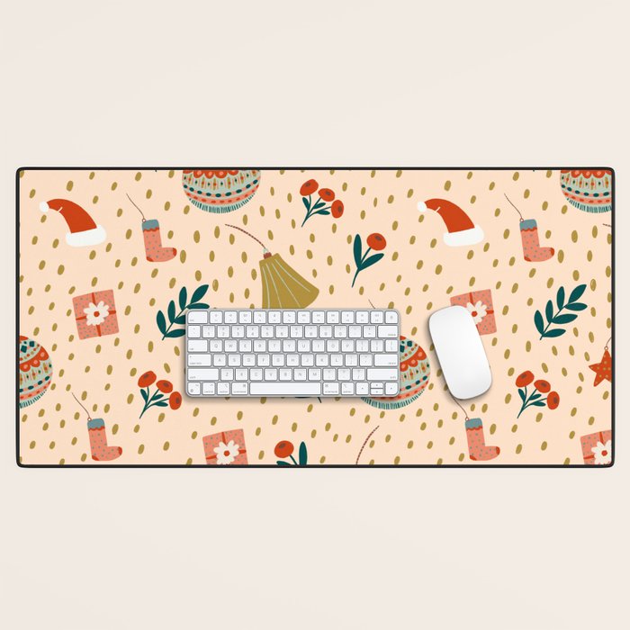 Christmas Joy  Desk Mat Gallery Image 1