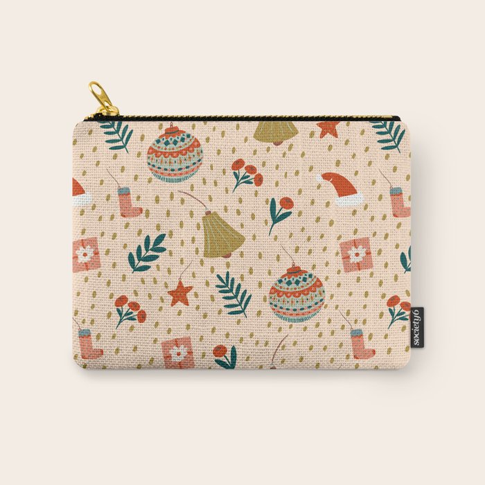 Christmas Joy  Carry All Pouch Gallery Image 1