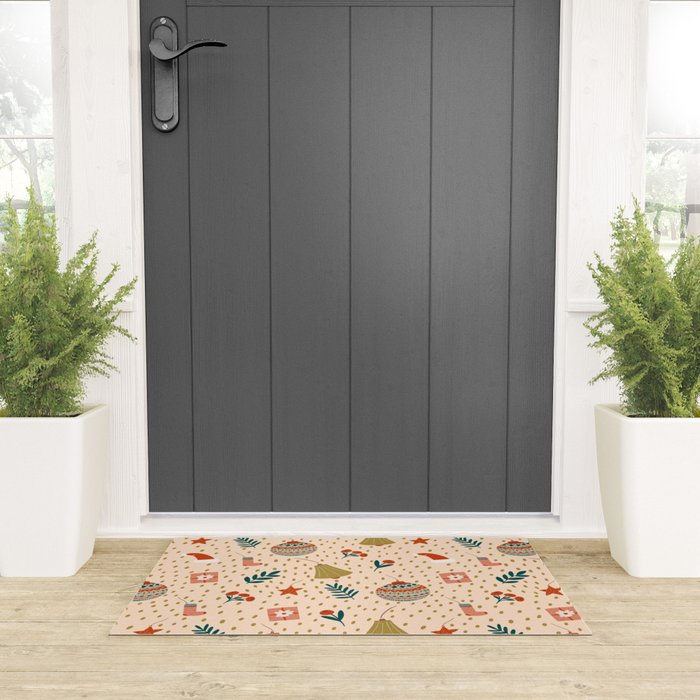 Christmas Joy  Welcome Mat Gallery Image 3