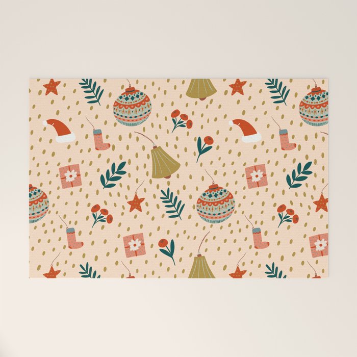 Christmas Joy  Welcome Mat Gallery Image 1