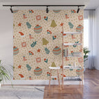 Christmas Joy  Wall Mural Gallery Image 1