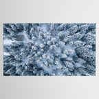 Winter Pine Forest Tablecloth Gallery Image 2