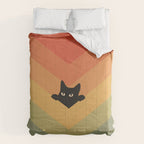 Cat Landscape 165 Comforter Gallery Image 6