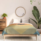 Cat Landscape 165 Comforter Gallery Image 3
