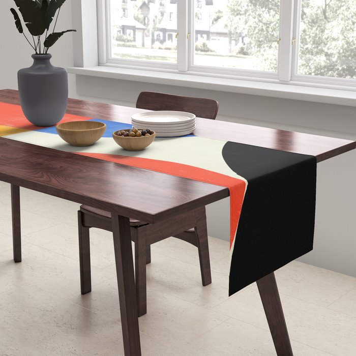 BAUHAUS 02: Exhibition 1923 | Mid Century Series  Table Runner Gallery Image 2