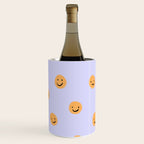 Purple Smiley Face Wine Chiller Gallery Image 3