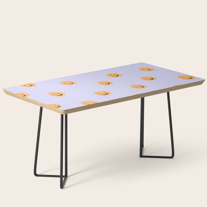Purple Smiley Face Coffee Table Gallery Image 1