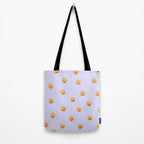 Purple Smiley Face Tote Bag Gallery Image 2