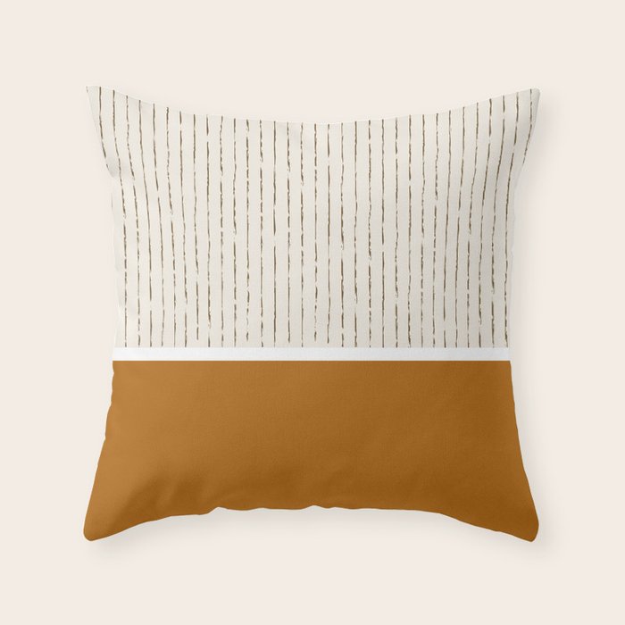 Toffee Throw Pillow Gallery Image 6