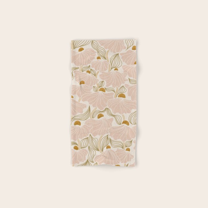 calming essentialsNatural flow meadow blush Bath Towel Gallery Image 1