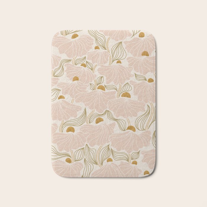 calming essentialsNatural flow meadow blush Bath Mat Gallery Image 1