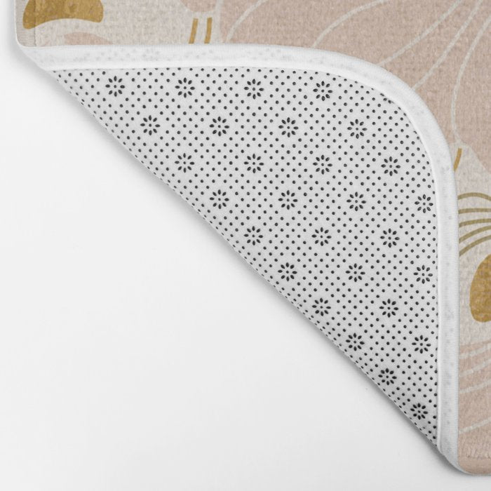 calming essentialsNatural flow meadow blush Bath Mat Gallery Image 2
