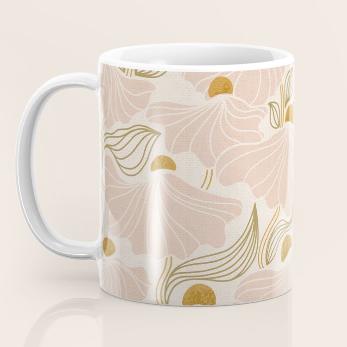 calming essentialsNatural flow meadow blush Coffee Mug Gallery Image 3