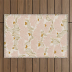 calming essentialsNatural flow meadow blush Outdoor Rug Gallery Image 1