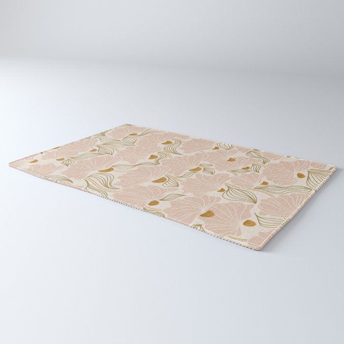 calming essentialsNatural flow meadow blush Rug Gallery Image 3