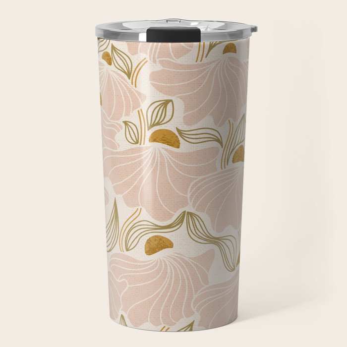 calming essentialsNatural flow meadow blush Travel Mug Gallery Image 1