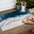 Blue Sea II Outdoor Rug Gallery Image 2