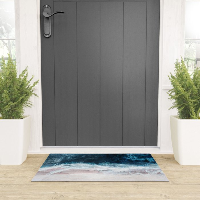 Blue Sea II Welcome Mat Gallery Image 3