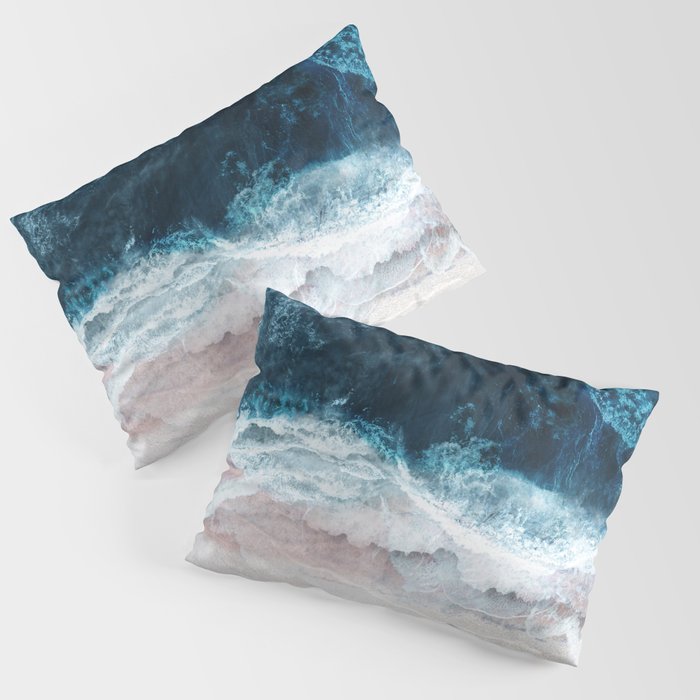 Blue Sea II Pillow Sham Gallery Image 1