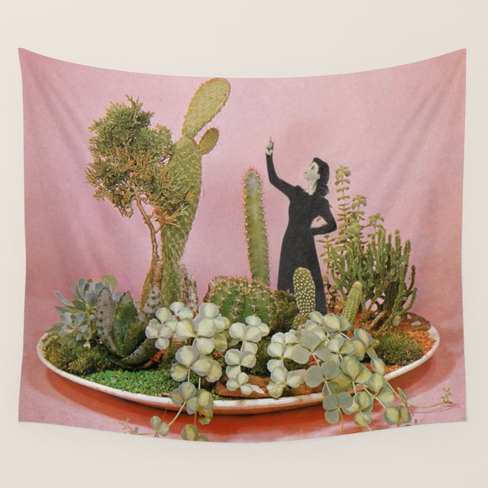 The Wonders of Cactus Island Wall Tapestry Gallery Image 4