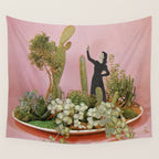 The Wonders of Cactus Island Wall Tapestry Gallery Image 4