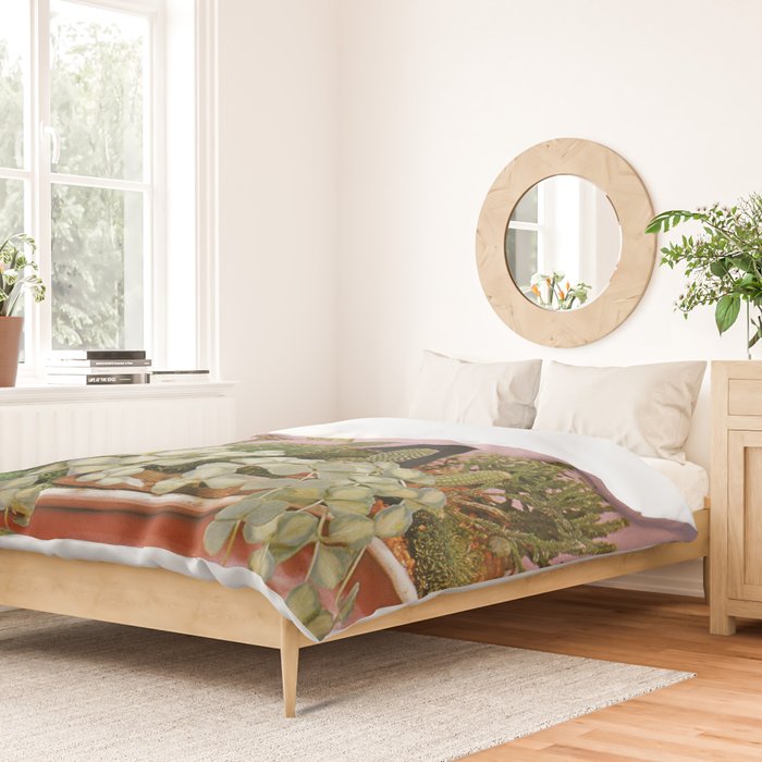 The Wonders of Cactus Island Duvet Cover Gallery Image 2
