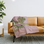 The Wonders of Cactus Island Throw Blanket Gallery Image 1