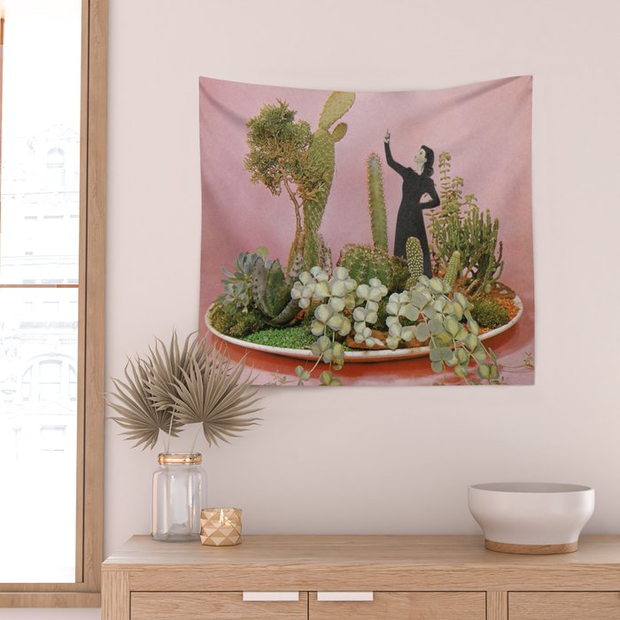 The Wonders of Cactus Island Wall Tapestry Gallery Image 2