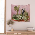The Wonders of Cactus Island Wall Tapestry Gallery Image 2