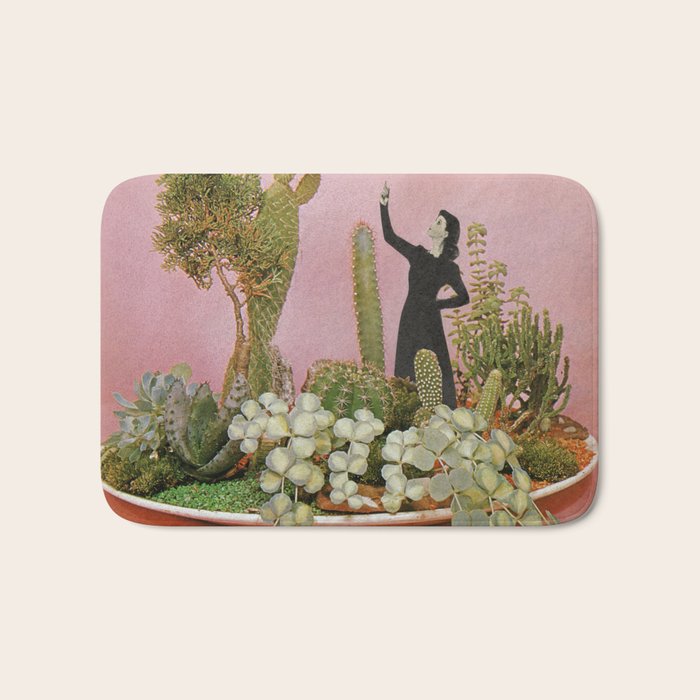 The Wonders of Cactus Island Bath Mat Gallery Image 1