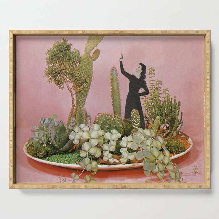 The Wonders of Cactus Island Serving Tray Gallery Image 1