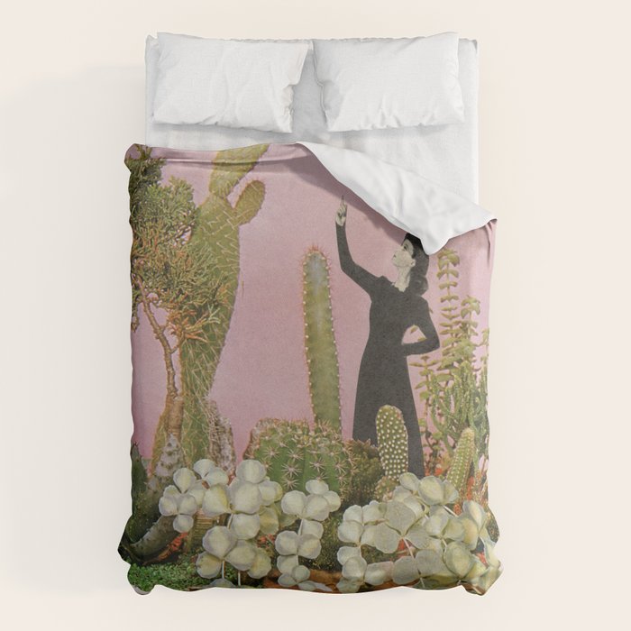 The Wonders of Cactus Island Duvet Cover Gallery Image 1