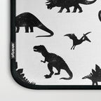 Black + White Dinosaurs Laptop Sleeve Gallery Image 3