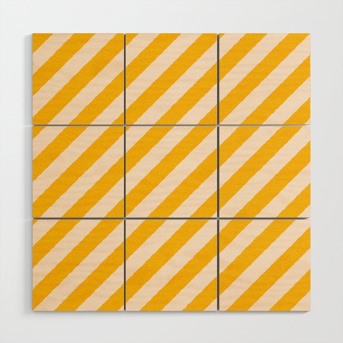 STRIPES - 002 - c Wood Wall Art Gallery Image 1