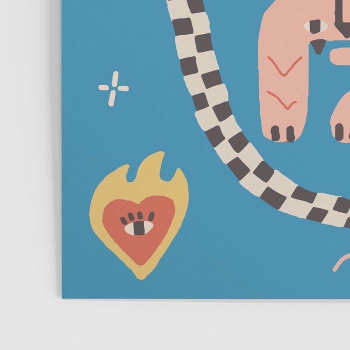Trippy tigers Poster Gallery Image 3