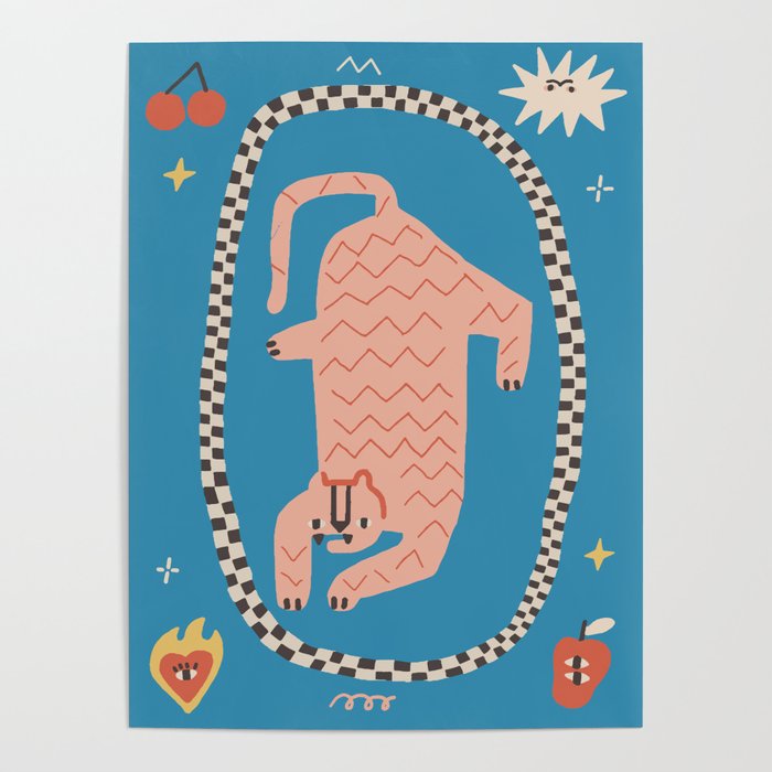 Trippy tigers Poster Gallery Image 4