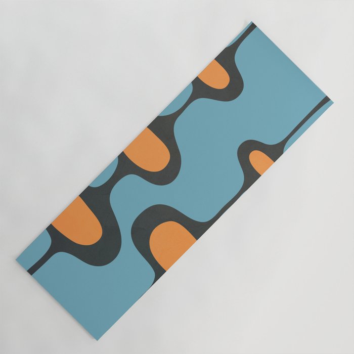 Mid-Century Modern Abstract Art 18 Yoga Mat Gallery Image 1