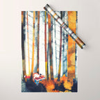 Autumn Hunt Wrapping Paper Gallery Image 1