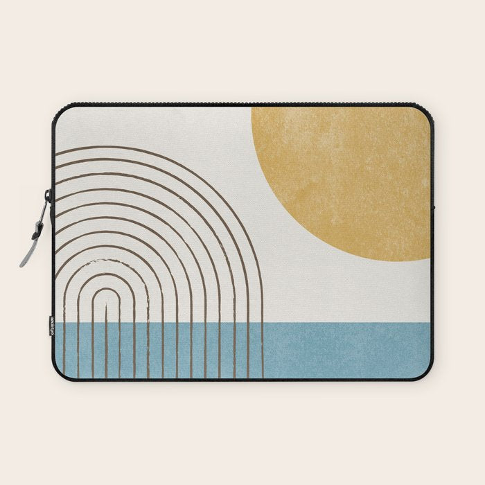 Sunny ocean Laptop Sleeve Gallery Image 1