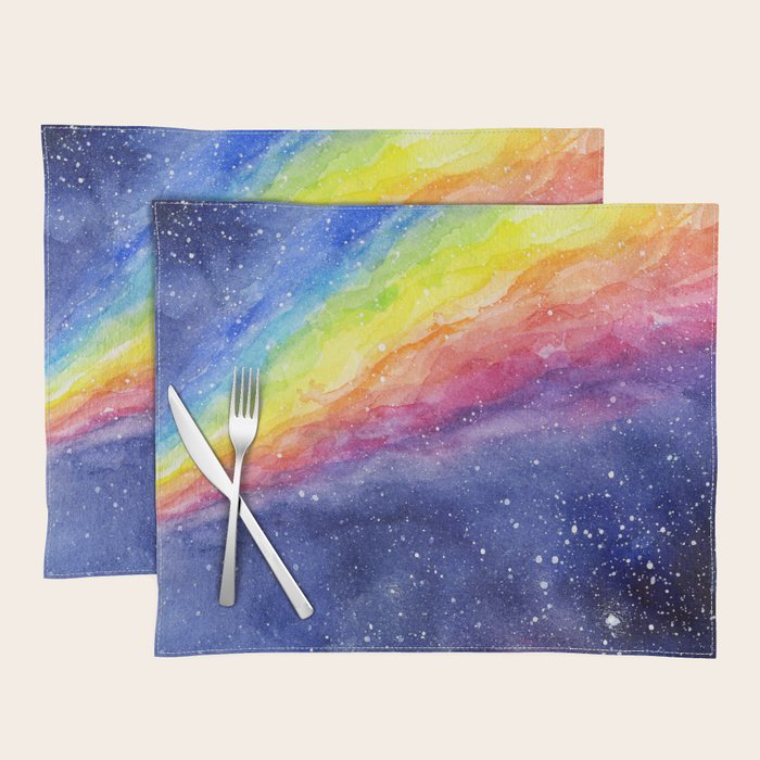 A Rainbow in Space Placemat Gallery Image 1