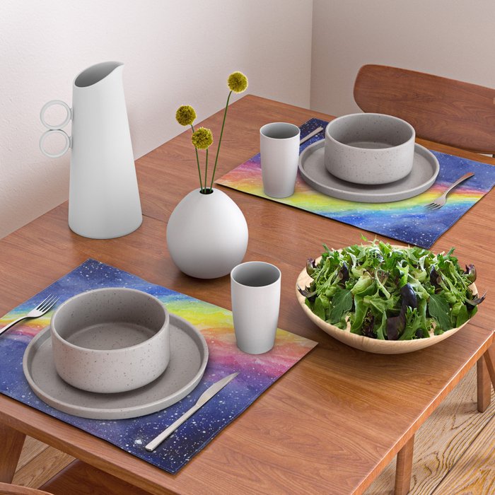 A Rainbow in Space Placemat Gallery Image 2
