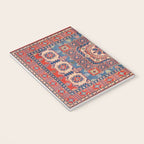 Square Bloom Kazak Handmade Rug Notebook Gallery Image 3