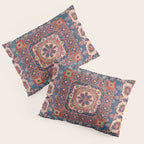 Square Bloom Kazak Handmade Rug Pillow Sham Gallery Image 3