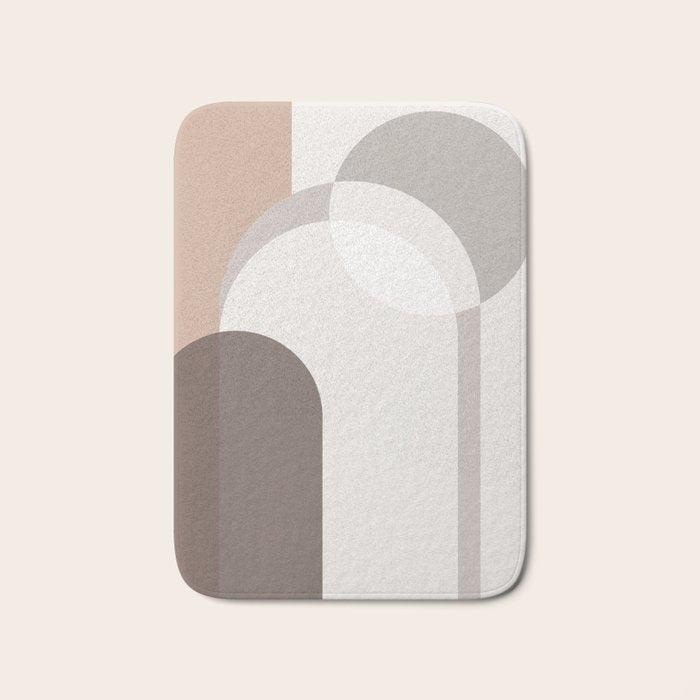 abstract minimal #1 Bath Mat Gallery Image 1