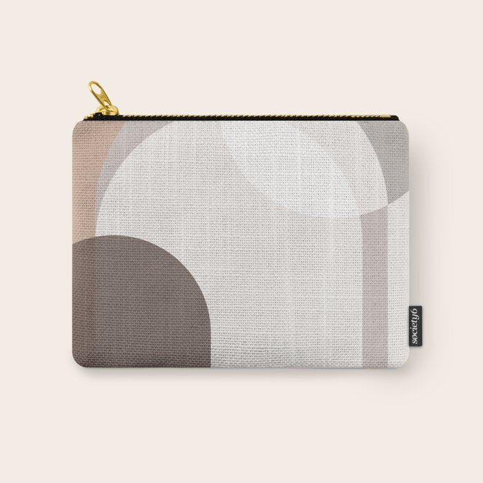 abstract minimal #1 Carry All Pouch Gallery Image 1